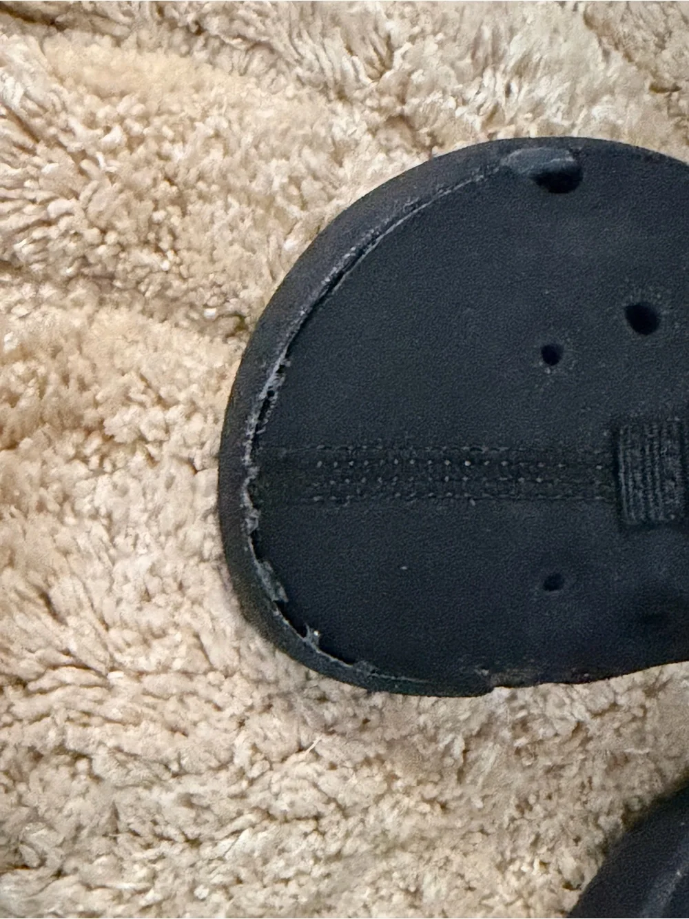 Nike Kids Black Water Shoes with White Swoosh